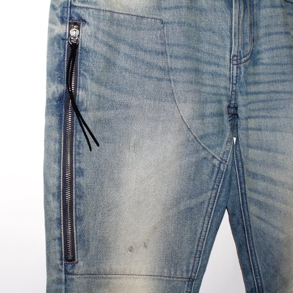 PacSun "Stacked Skinny" Distressed Frayed-Hem Jeans - Picture 5 of 16